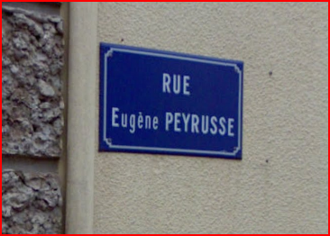 Rue eugene peyrusse